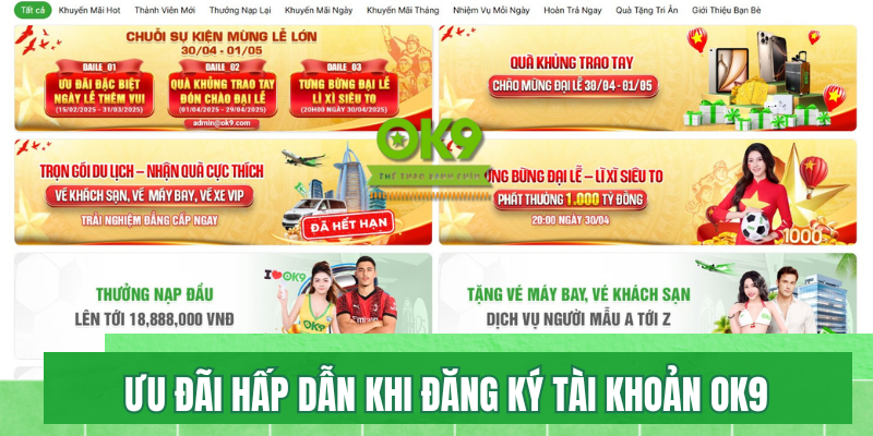 Hướng Dẫn Đăng Ký Tài Khoản Tại OK9 Chi Tiết Cho Tân Thủ